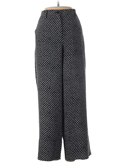 Pre-owned Theory Silk Pants In Gray