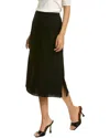 Theory Silk Skirt In Black