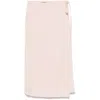 Theory Wrap-design Midi Skirt