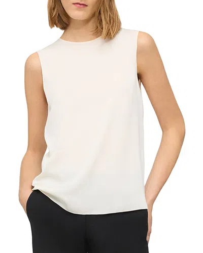 THEORY SILK SLEEVELESS TOP