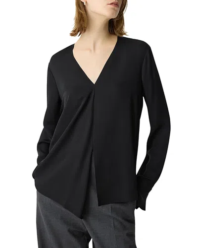 Theory Classic Fitted Shirt In Black