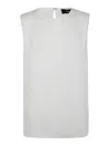 Theory Straight Shell Tank Top In White