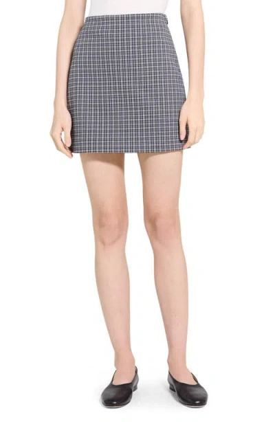 THEORY THEORY SIMPLE KNIT A-LINE MINISKIRT
