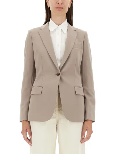 THEORY SINGLE-BREASTED BLAZER