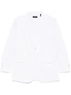 Theory Single-breasted Blazer In White