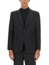 Theory Single-breasted Jacket In Blue
