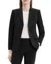 Theory Carissa Wool-blend Blazer In Black