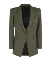 THEORY SINGLE-BREASTED WOOL BLAZER