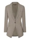 THEORY SINGLE BUTTONED BLAZER