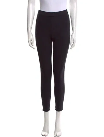 Pre-owned Theory Skinny Leg Pants In Black