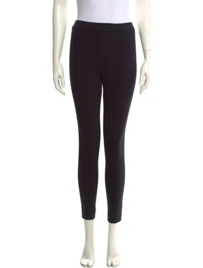 Pre-owned Theory Skinny Leg Pants In Black