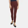 Theory Skinny Legging In Scuba In Oxblood