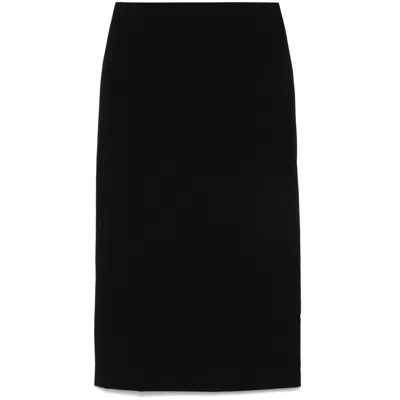 Theory Straight Skirt In Black