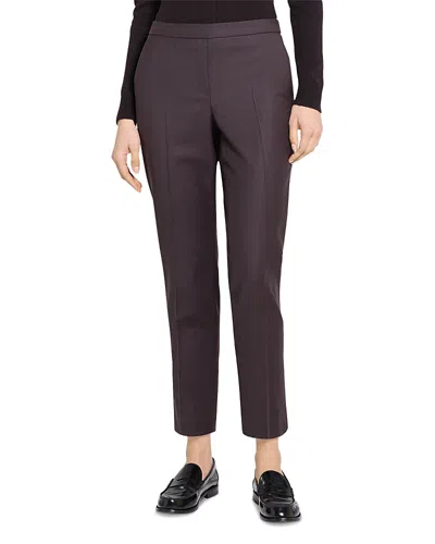 THEORY SLEEK FLANNEL TREECA PULL ON PANT