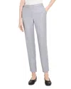 Theory Sleek Flannel Treeca Pull On Pant In Gray