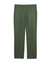 Theory Sleek Flannel Treeca Pull On Pant In Green