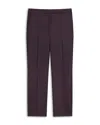 Theory Sleek Flannel Treeca Pull On Pant In Brown