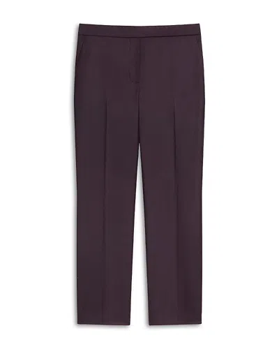 THEORY SLEEK FLANNEL TREECA PULL ON PANT