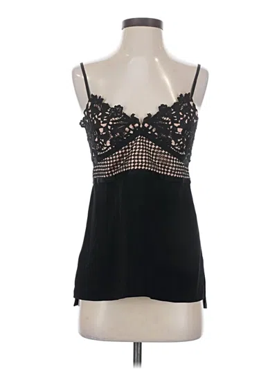 Pre-owned Theory Sleeveless Blouse In Black