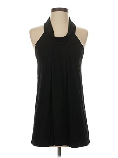 Pre-owned Theory Sleeveless Blouse In Black
