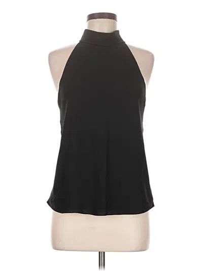 Pre-owned Theory Sleeveless Blouse In Black