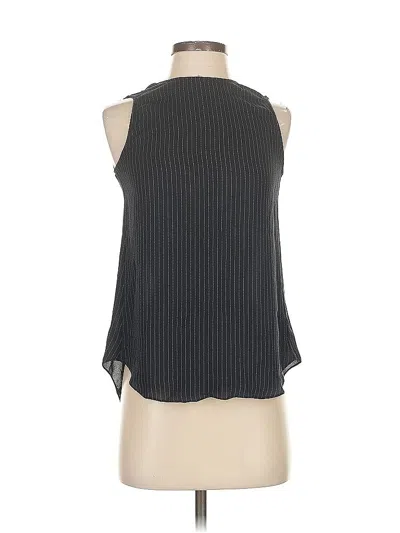 Pre-owned Theory Sleeveless Blouse In Gray