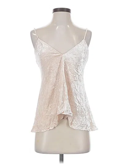 Pre-owned Theory Sleeveless Blouse In Ivory
