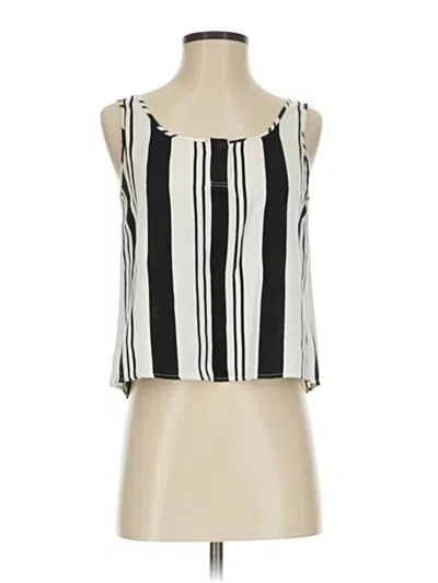 Pre-owned Theory Sleeveless Blouse In White