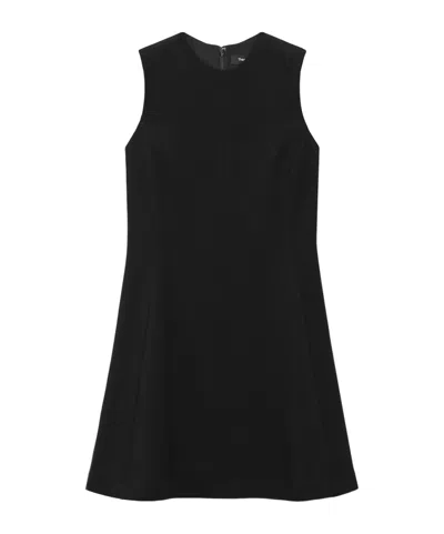 Theory Sleeveless Dress In Black