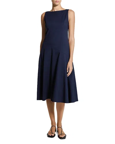 Theory Sleeveless Dress In Blue