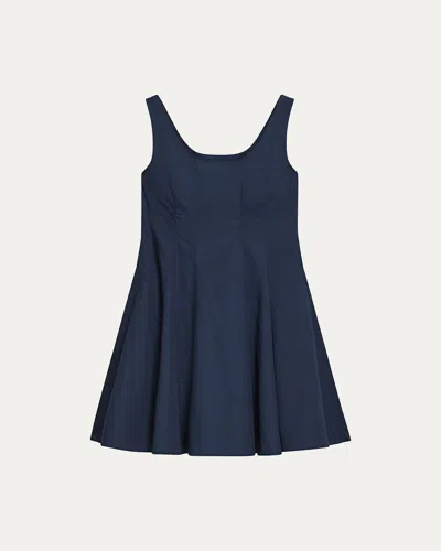 THEORY SLEEVELESS FIT-&-FLARE DRESS
