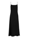 Theory Sleeveless Midi Dress In Black