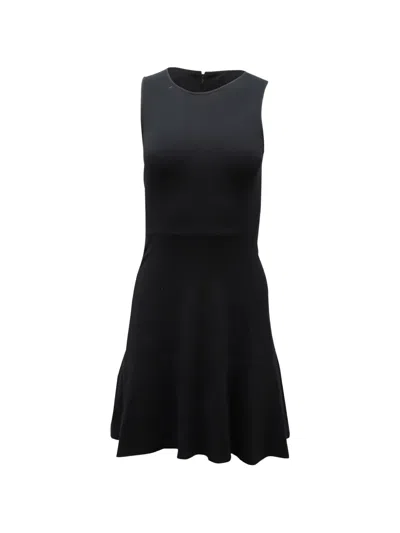 Pre-owned Theory Sleeveless Mini Dress In Black