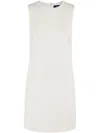 Theory Sleeveless Mini Dress In White