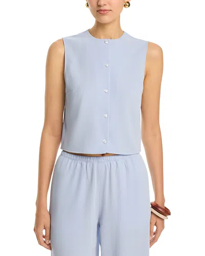 Theory Sleeveless Shell In Blue