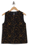 Theory Sleeveless Shell Top In Black