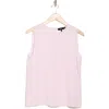 Theory Sleeveless Silk Blouse In Bloom