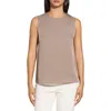 Theory Merino Wool Knitted Top In Walnut