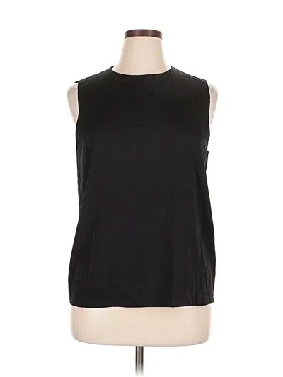Pre-owned Theory Sleeveless T-shirt In Black