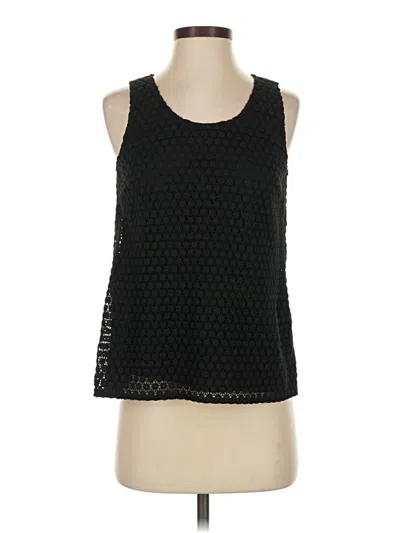 Pre-owned Theory Sleeveless Top Black Halter Neckline Tops
