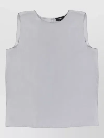 THEORY SLEEVELESS TOP REFINED SUMMER LAYERING PIECE