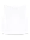 Theory Boat-neck Top In White