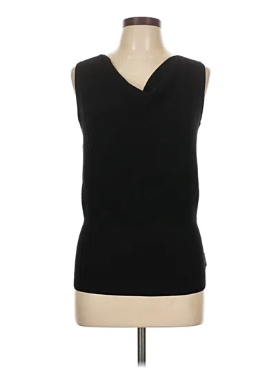 Pre-owned Theory Sleeveless T-shirt In Black