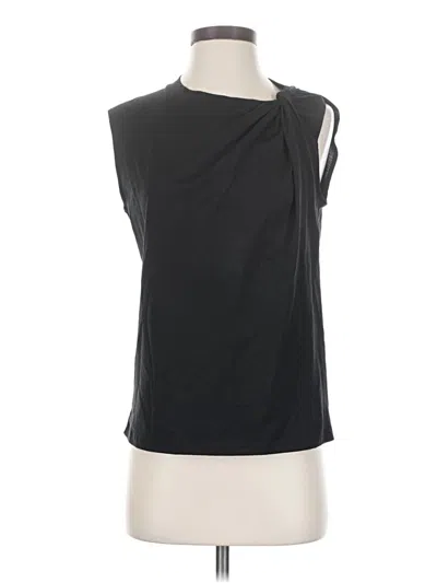Pre-owned Theory Sleeveless T-shirt In Black