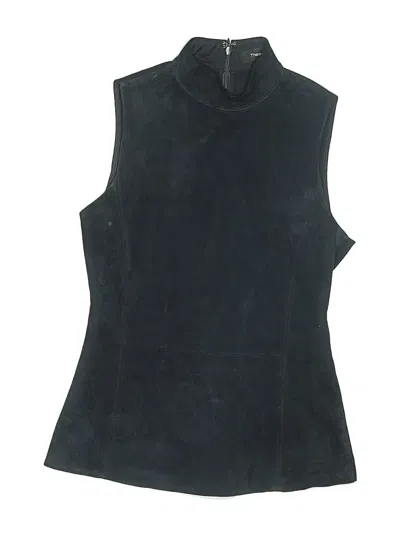 Pre-owned Theory Sleeveless T-shirt In Black