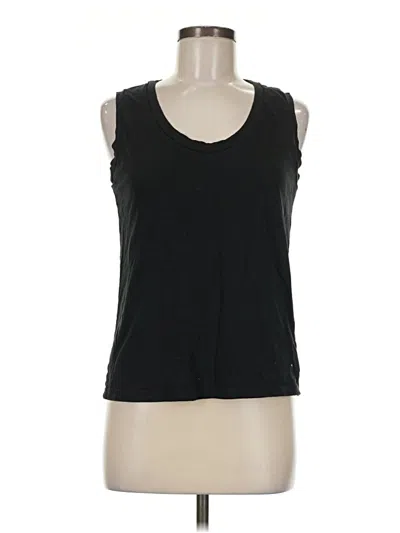 Pre-owned Theory Sleeveless T-shirt In Black