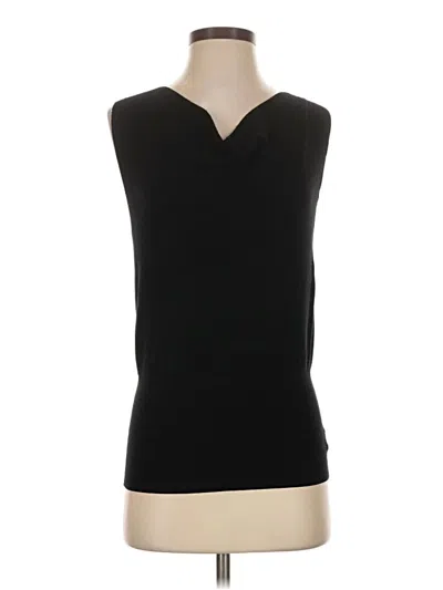 Pre-owned Theory Sleeveless T-shirt In Black