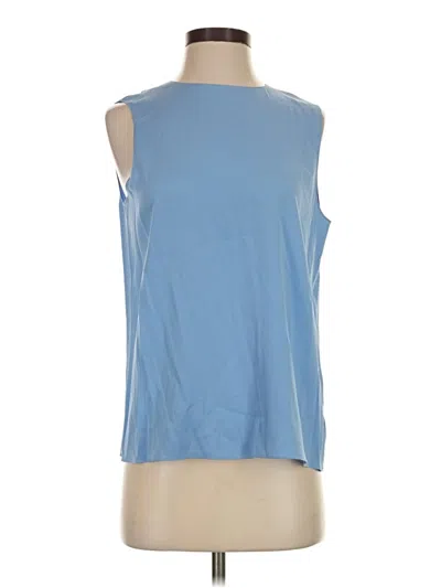 Pre-owned Theory Sleeveless T-shirt In Blue