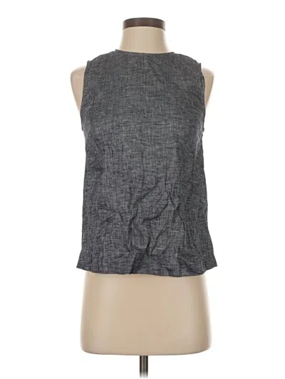Pre-owned Theory Sleeveless T-shirt In Gray