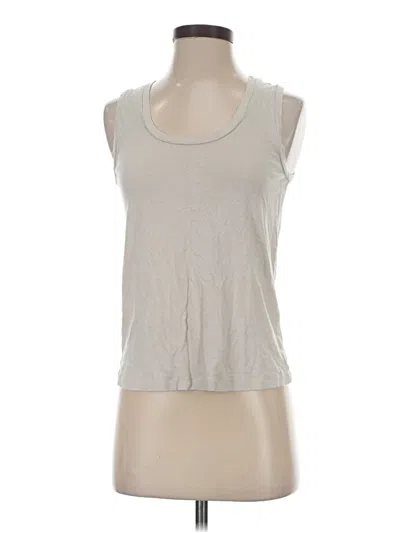 Pre-owned Theory Sleeveless T-shirt In Gray